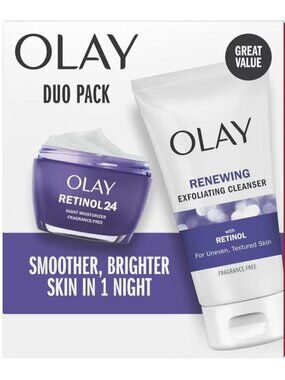 Olay retinol 24 + peptide night face moisturizer